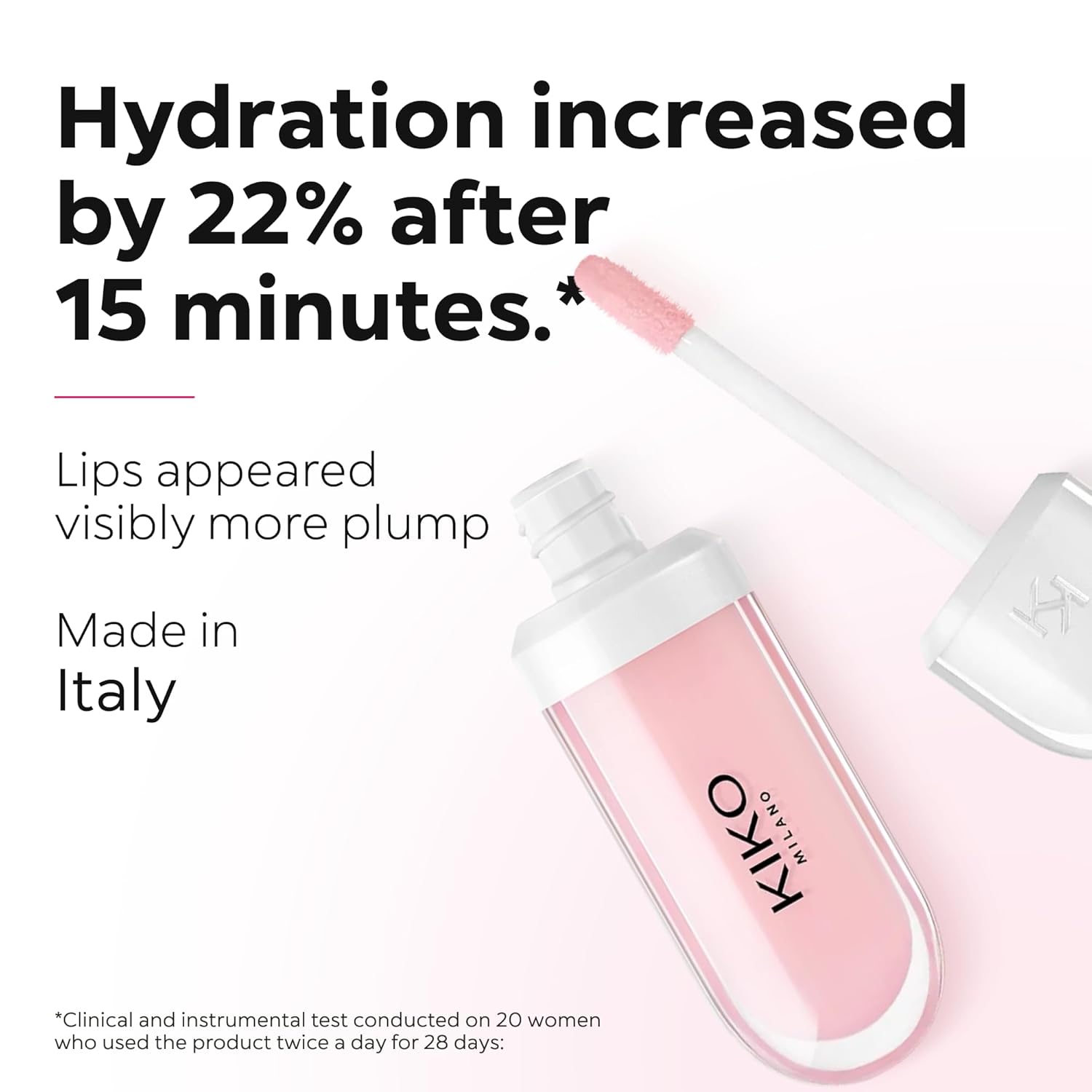 Kiko Milano Lip Volume Plumping Efect Lip Cream 01