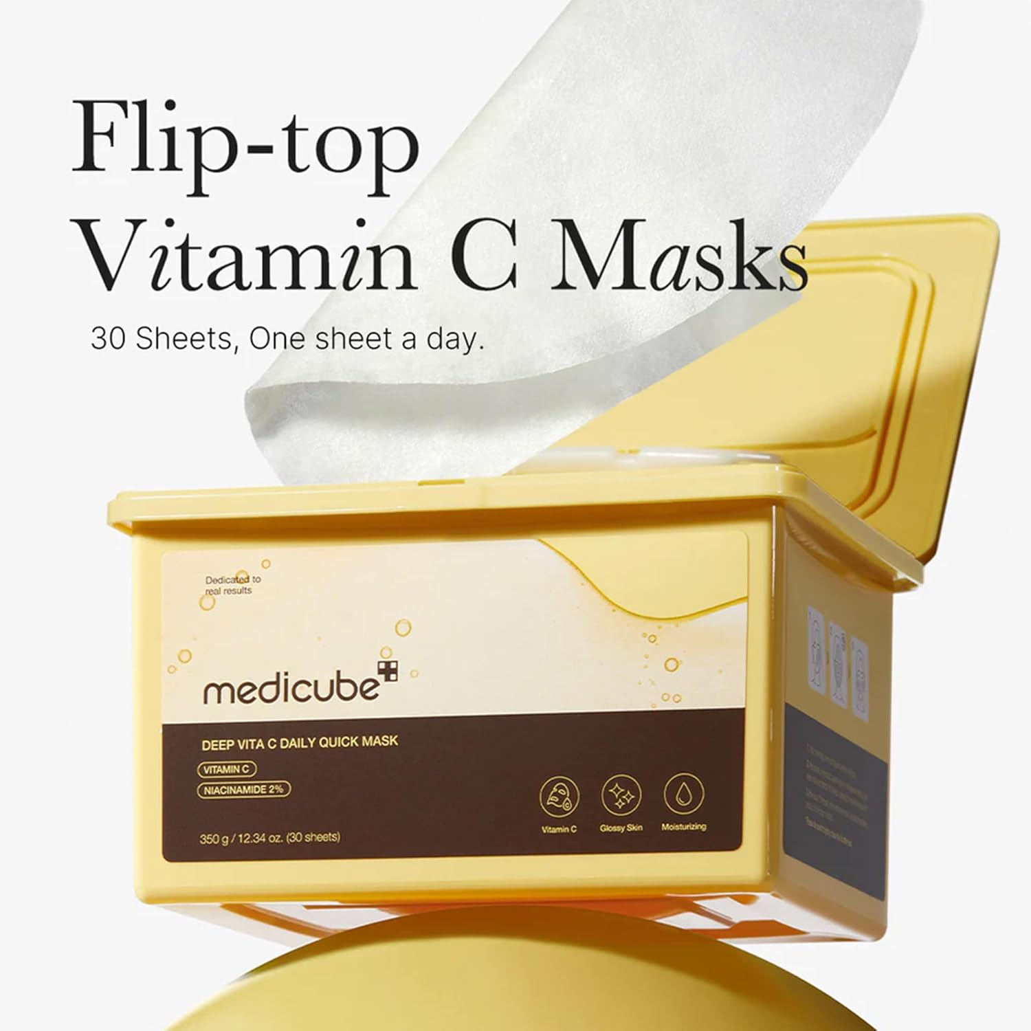 Medicube Deep Vita C Daily Quick Mask - YesMegastore