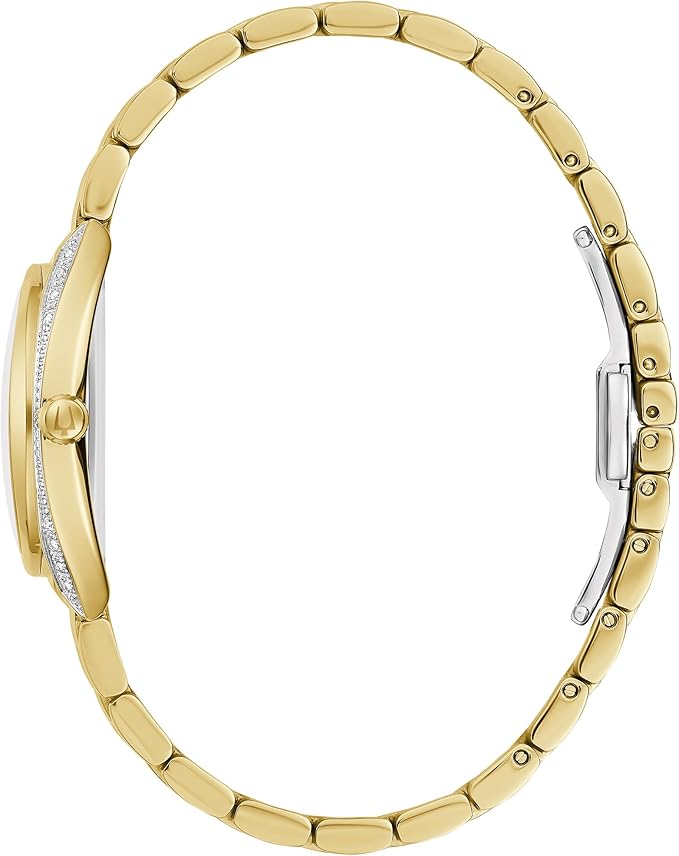 Bulova Ladies' Classic Diamond Quartz Gold 98R298
