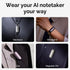 PLAUD NotePin AI Voice Recorder w/App Control, AI Notetaker w/Transcribe & Summary, Supppots 112 Languages, 64GB
