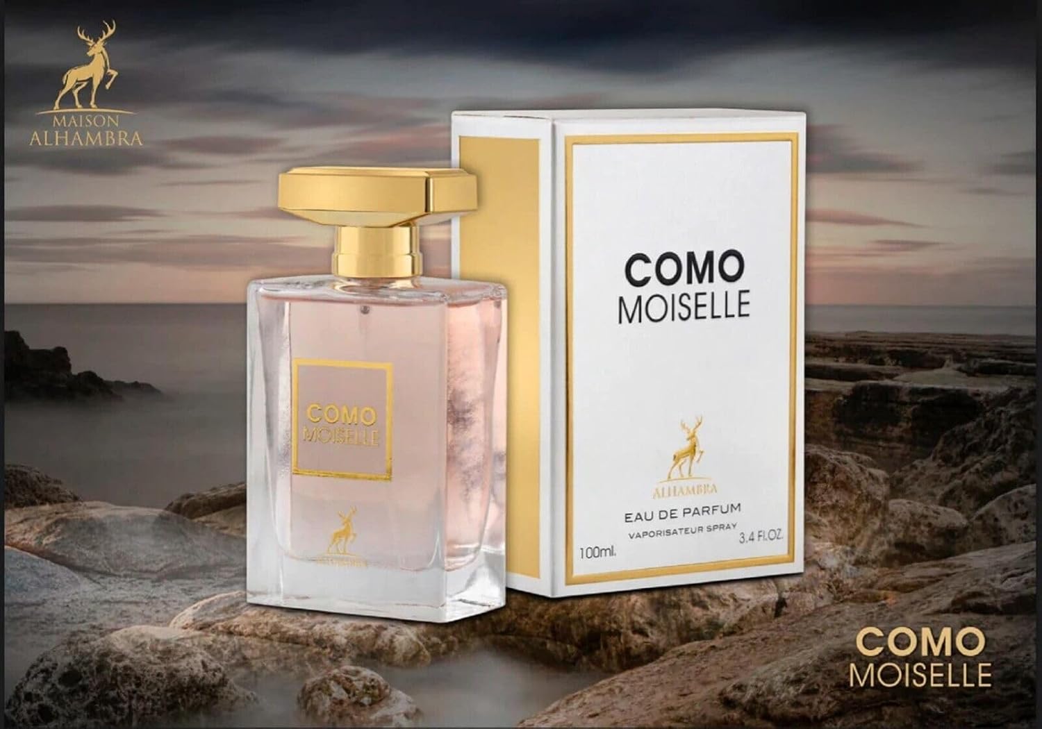 Como Moiselle Women Eau de Parfum  3.4 oz