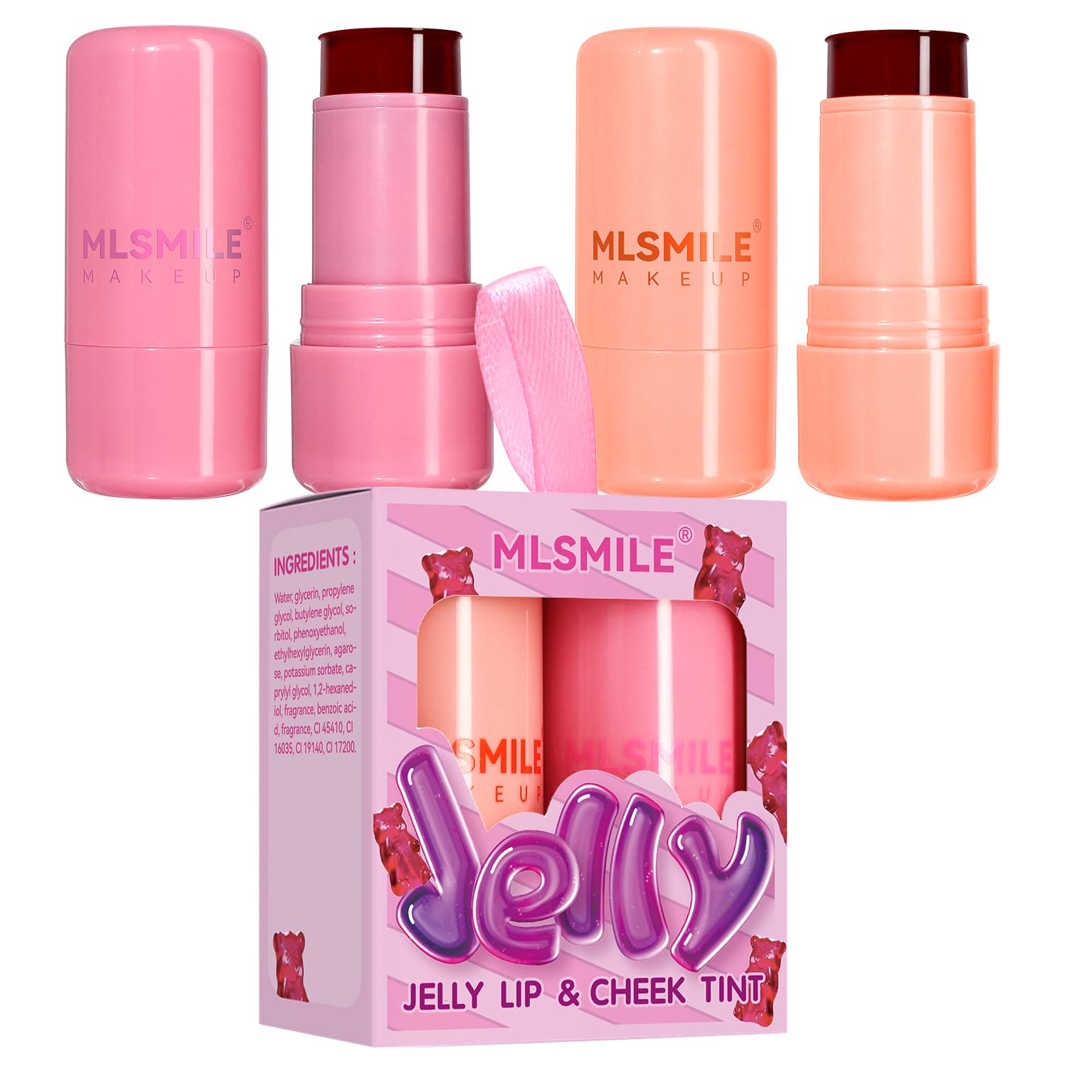 Jelly Tint Stick Blush Makeup Stick - YesMegastore