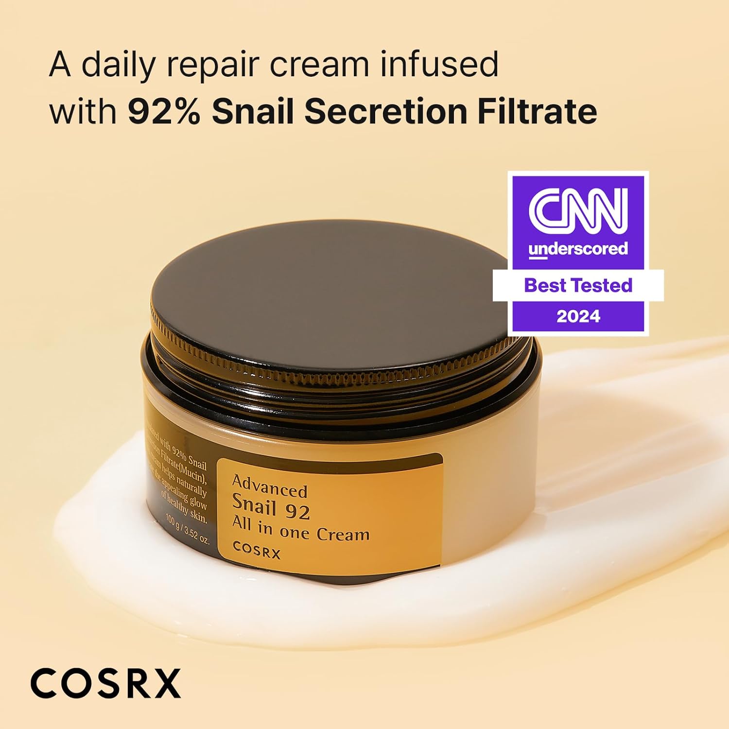 COSRX Advanced Snail 92 All In One Cream – 100g