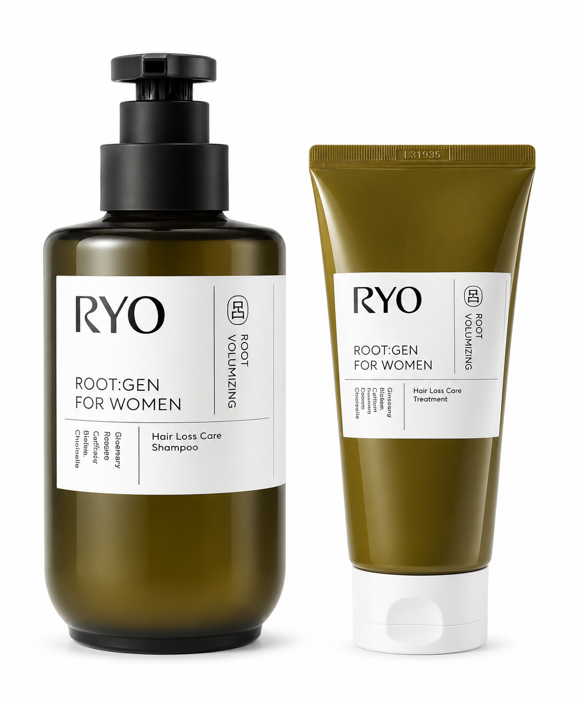 Ryo ROOT:GEN For Women Hair Loss Care Set