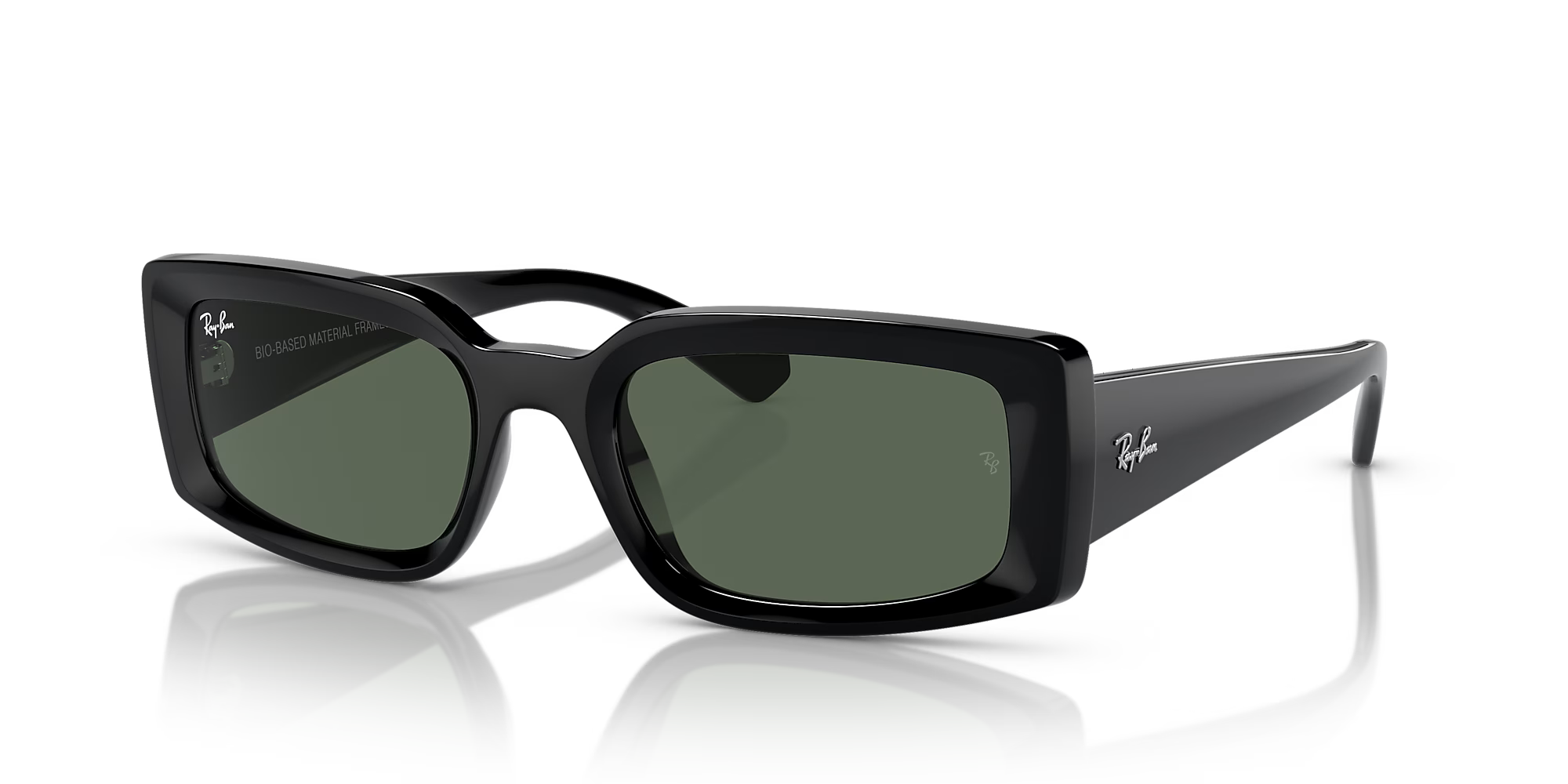 Ray-Ban ORB4395F 667771  Black Sunglass