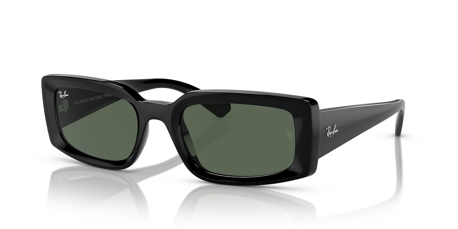 Ray-Ban ORB4395F 667771  Black Sunglass