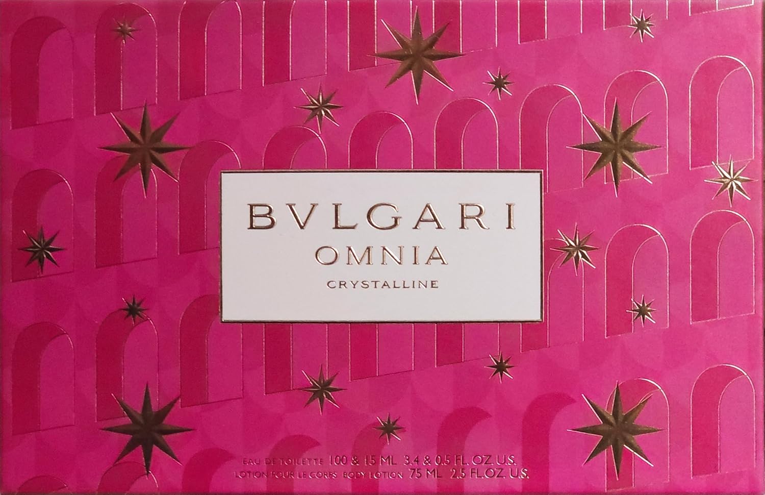 Omnia Crystalline by Bvlgari for Women – 3-Piece Gift Set