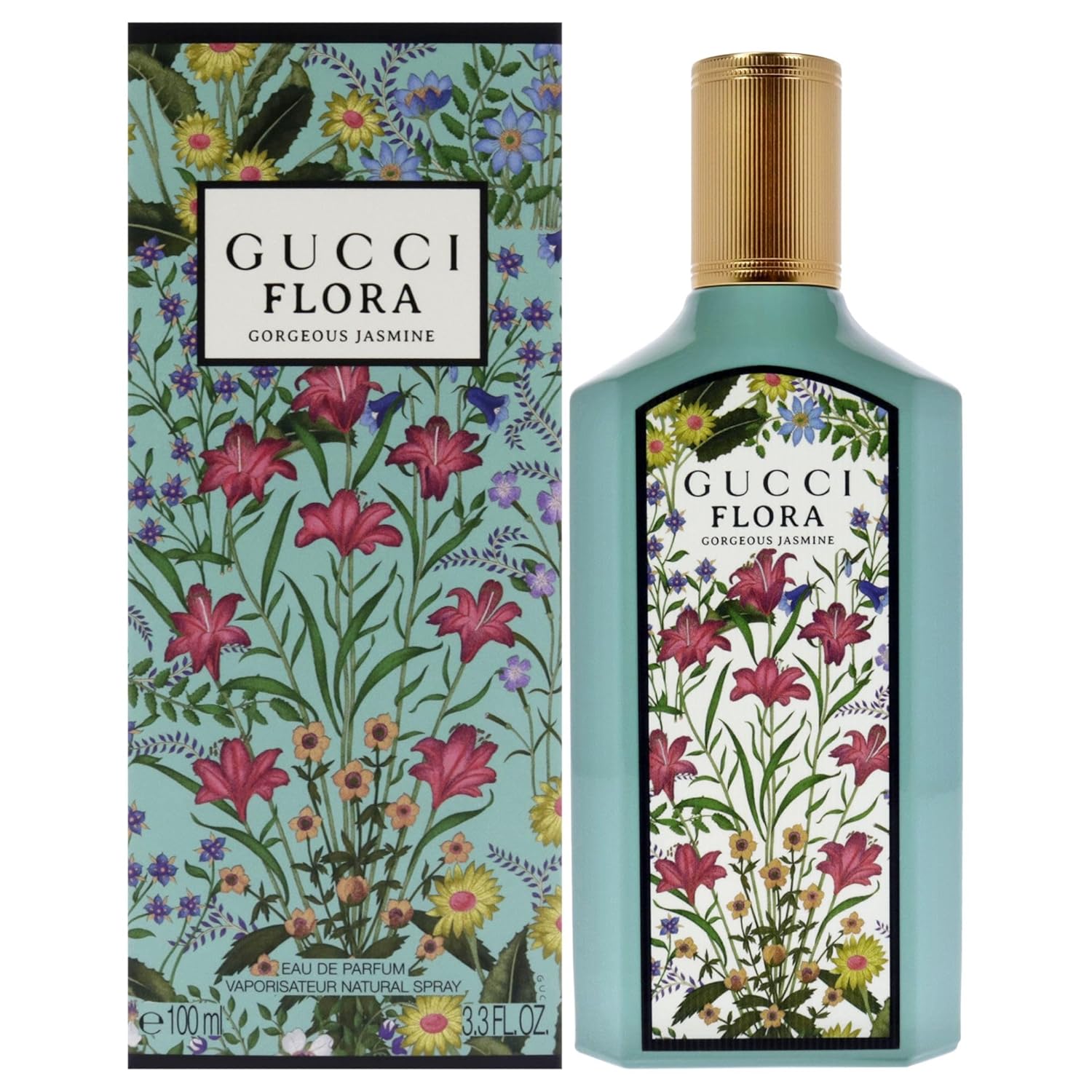 Gucci FLORA Gorgeous JASMINE EP Women 3.3 oz/ 100ml