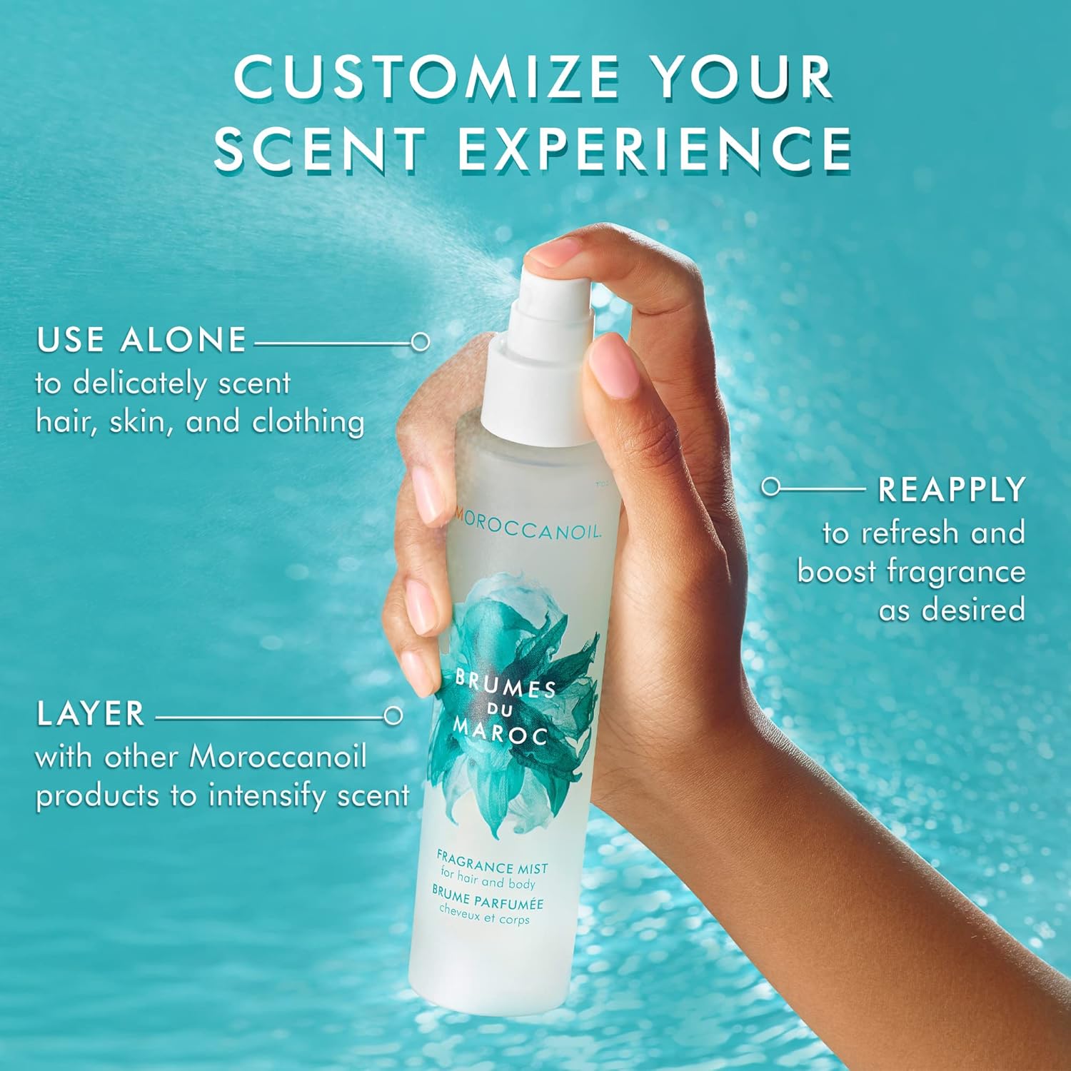 Moroccanoil Hair and Body Fragrance Mist – 3.4 oz (100ml)