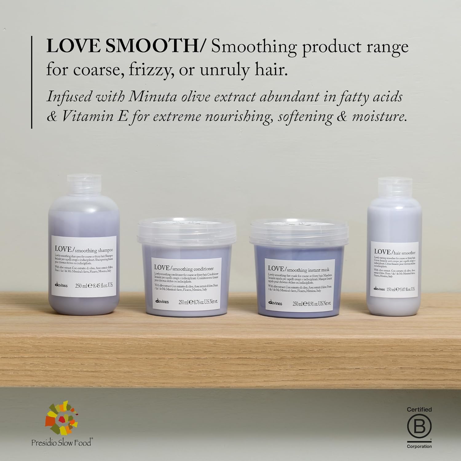 Davines LOVE Smoothing Perfector Thermal Serum 150ml/ 5 oz