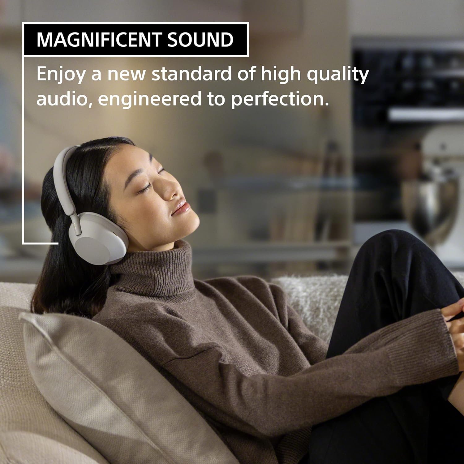 SONY WH-1000XM5 The Best Wireless Noise Canceling Headphones, Auto NC Optimizer, 30-Hour Battery, Alexa Voice Control, Black - YesMegastore