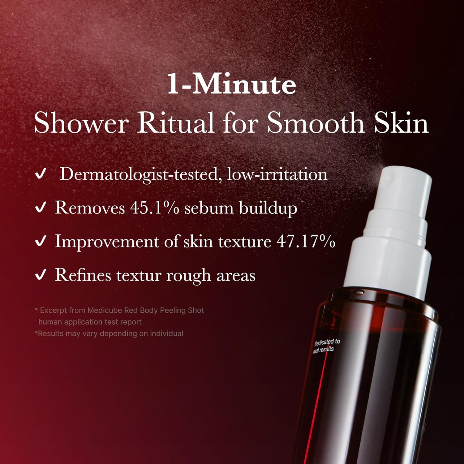 Medicube Red Body Peeling Shot Cleanser