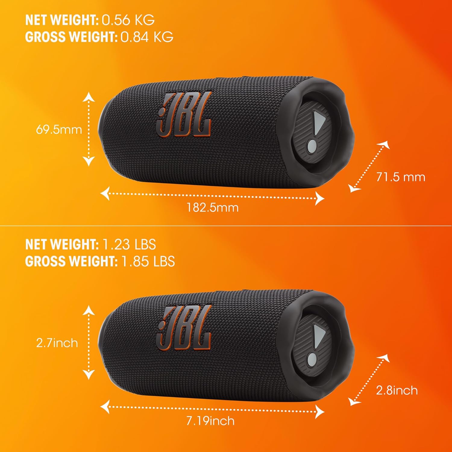 JBL Flip 7 Portable Bluetooth Speaker