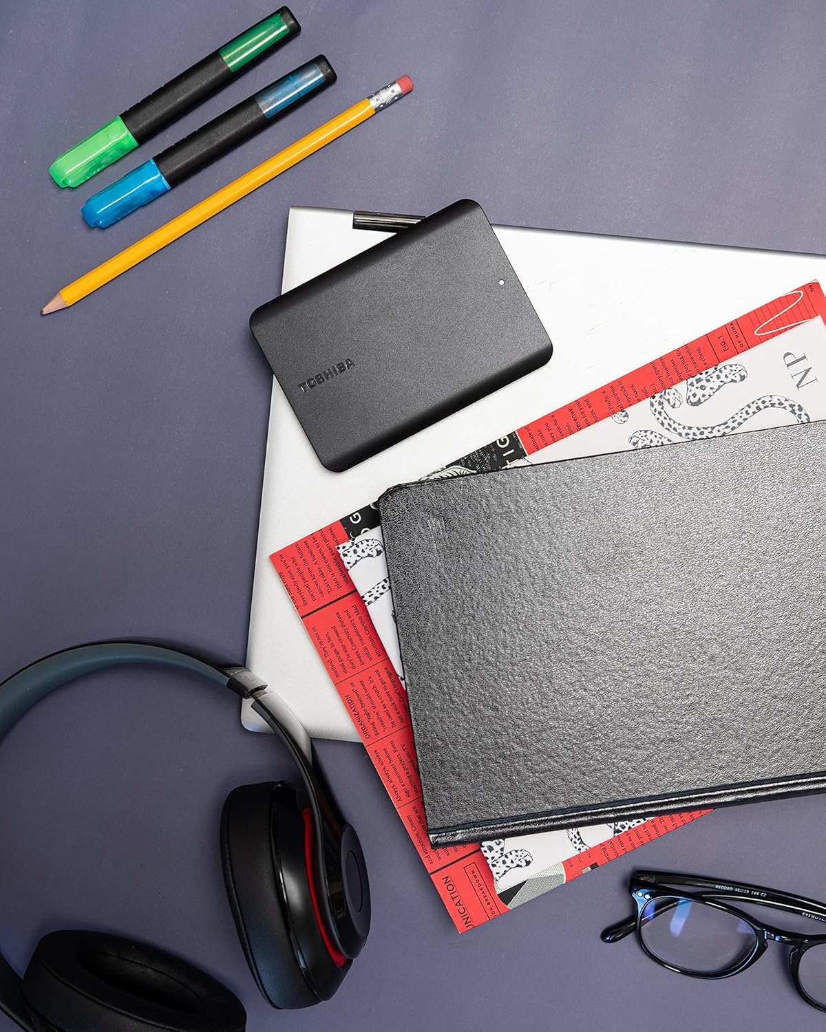 Toshiba Canvio Basics 2TB Portable External Hard Drive USB 3.0 HDTB540XK3CA - YesMegastore
