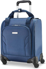 Samsonite Underseat Carry-On Spinner With USB Port, Jet Black, One Size