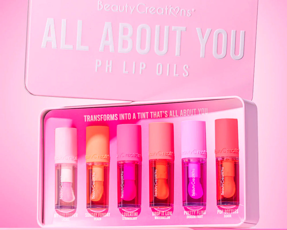 Beauty Creations, All About You, pH Lip Oils.