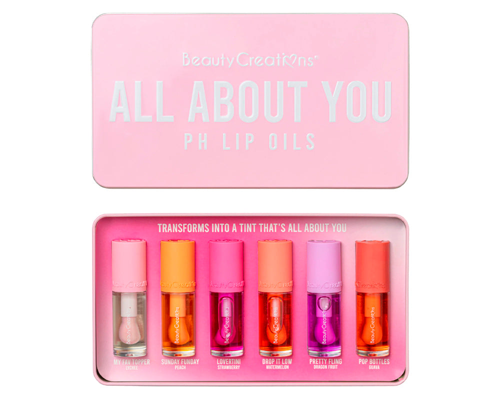 Beauty Creations, All About You, pH Lip Oils.