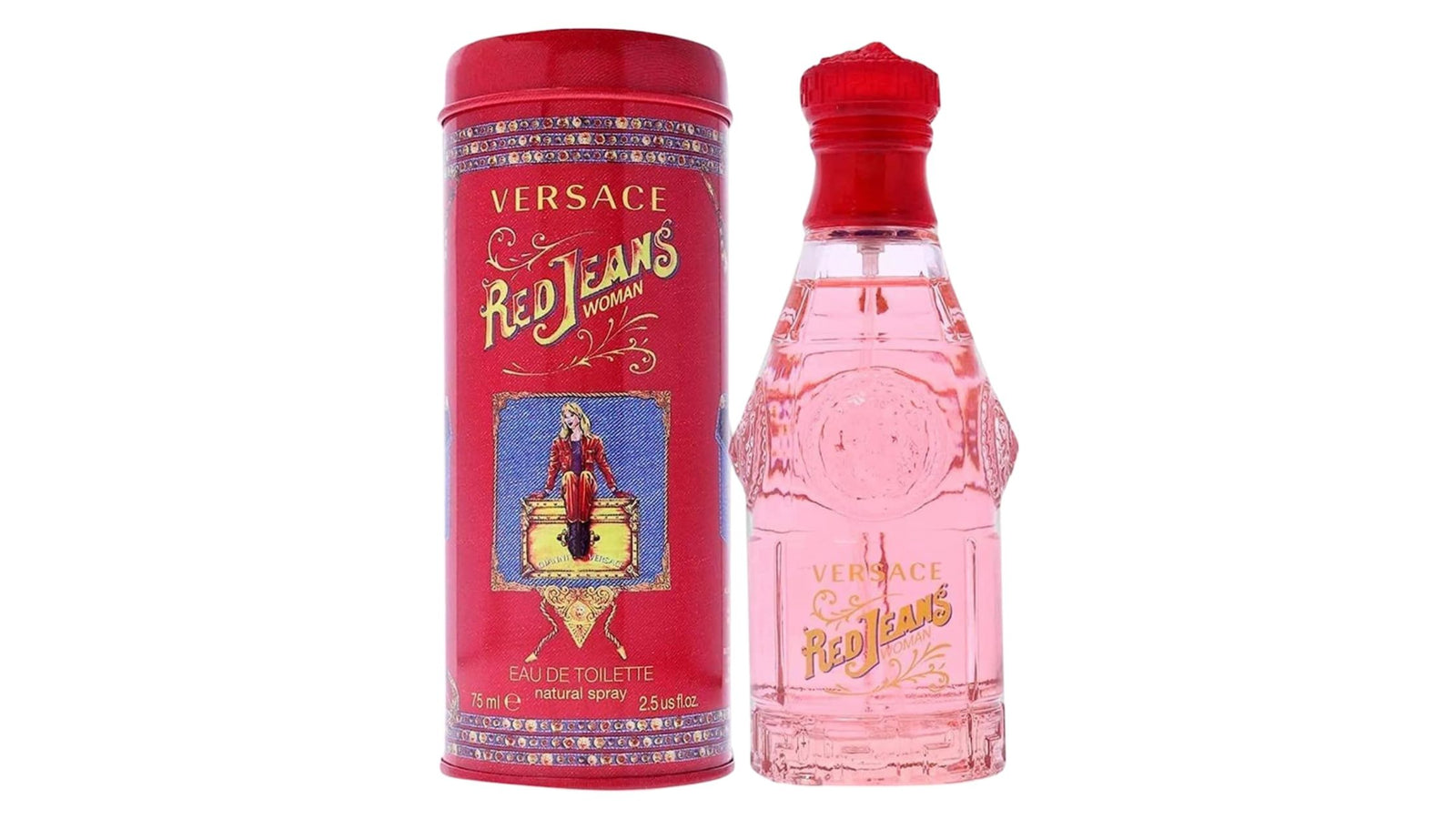 VERSACE Red Jeans Eau De Toilette 75ml