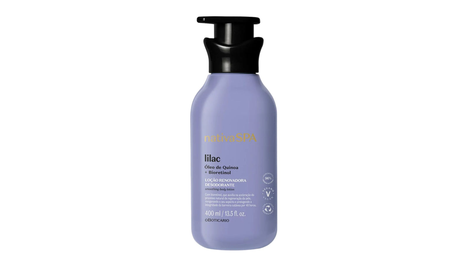 Boticário Nativa Spa Lilac 400ml 