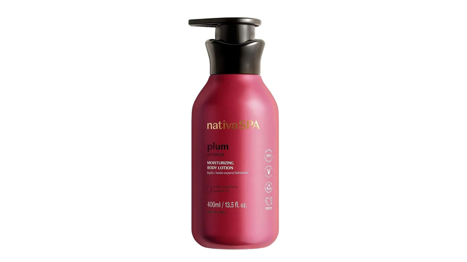 Nativa Spa Plum BOTICÁRIO Body Lotion 400ml