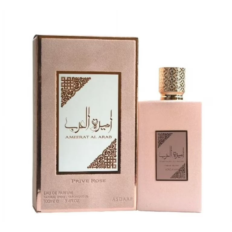 Lattafa Ameerat Al Arab Prive Rose Eau de Parfum – 100 ml (3.4 oz)