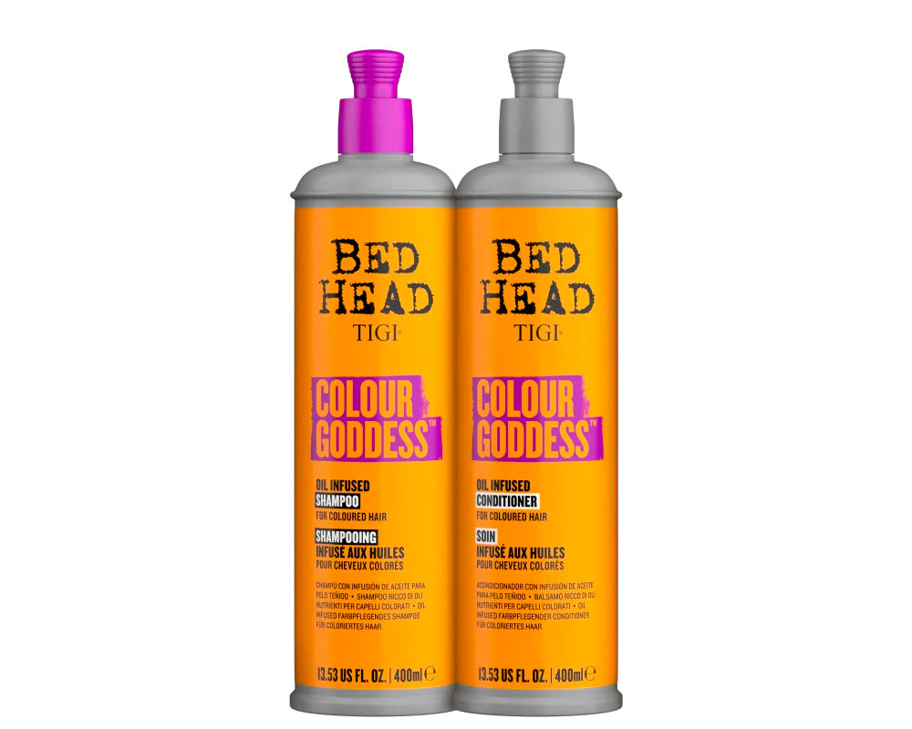 Bed Head, TIGI Colour Goddess, Shampoo and Conditioner.