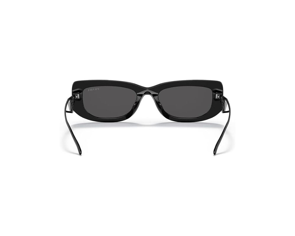 Sunglass 0PR 14YS 1AB5S053 Prada Black W/ Dark Grey