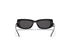 Sunglass 0PR 14YS 1AB5S053 Prada Black W/ Dark Grey