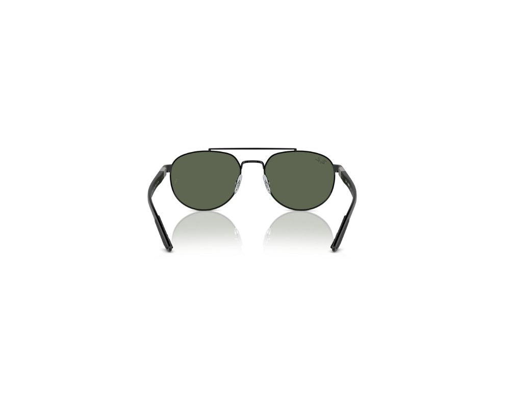 Sunglass Ray-Ban ORB 3736 002/7156  Black w/ Dark Green