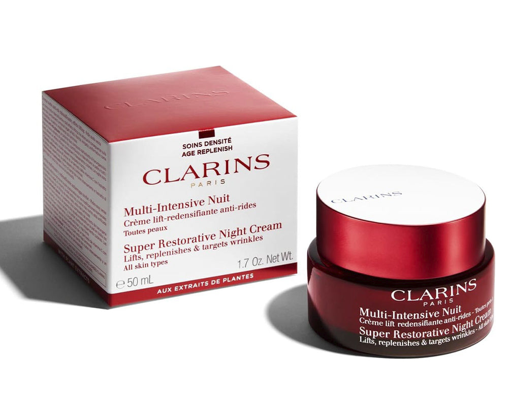 Clarins, Super Restorative, Night Cream.