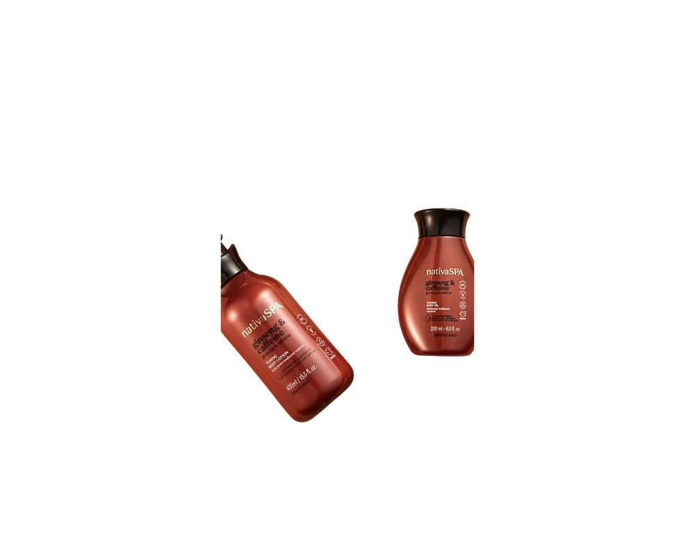 Nativa Spa Ginseng & Caffeine 400 ml: 400ml | Energize & Revitalize Your Skin - YesMegastore