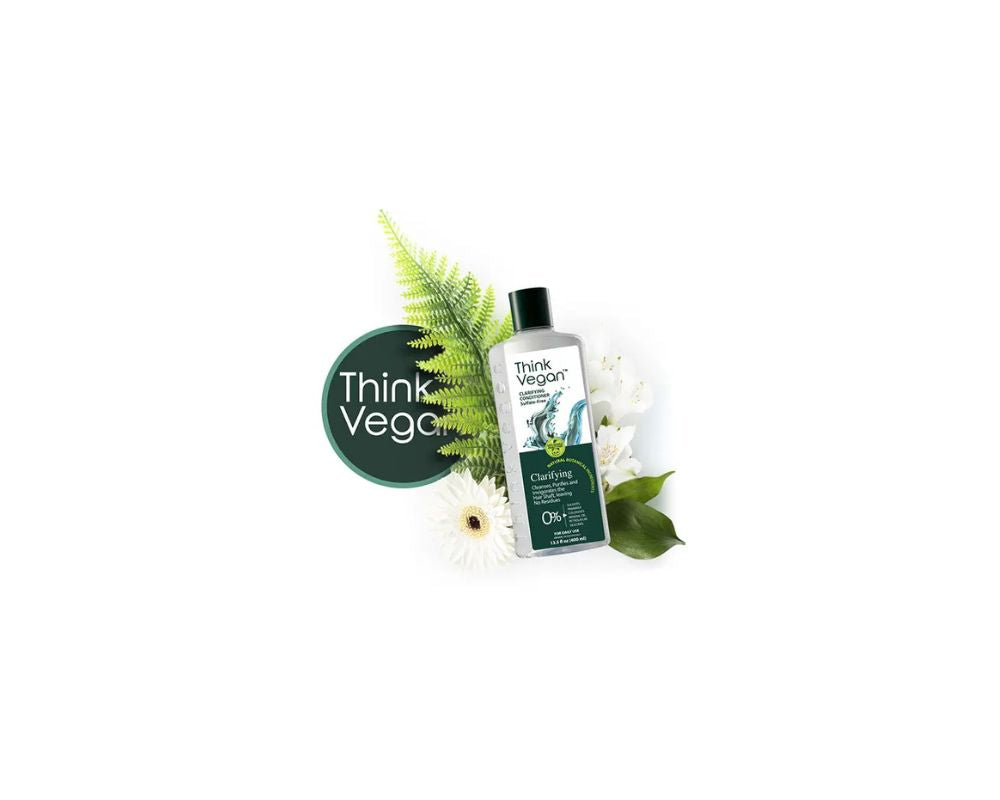 Think Vegan - Clarifying Conditioner - 400ml: Hydrate, balance, and smooth with Think Vegan - YesMegastore