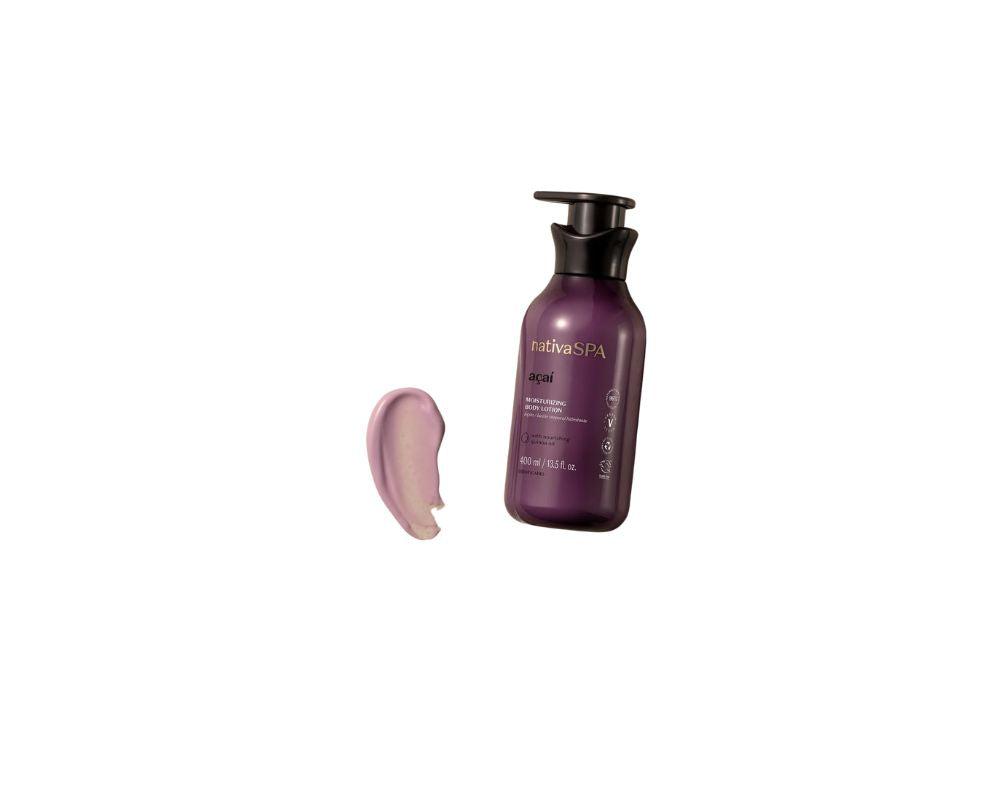 Nativa Spa Acai Moisturizing Body Lotion 400 ml: Deep Hydration & Revitalization - YesMegastore