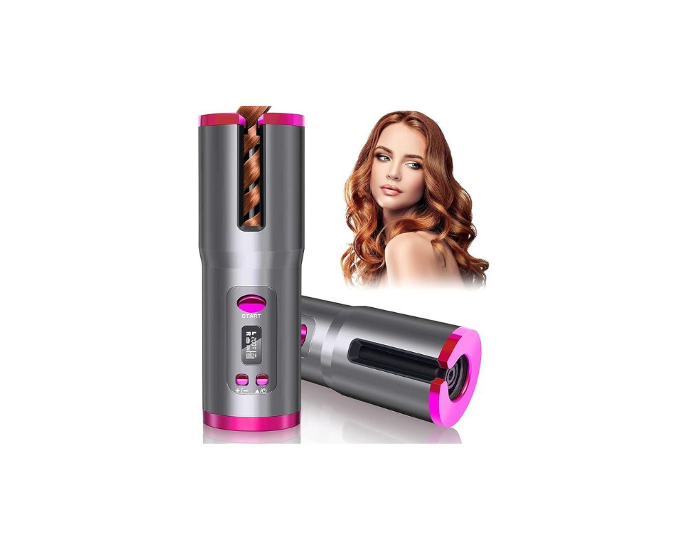 Wirelesss USB Auto Hair Curler Bupto