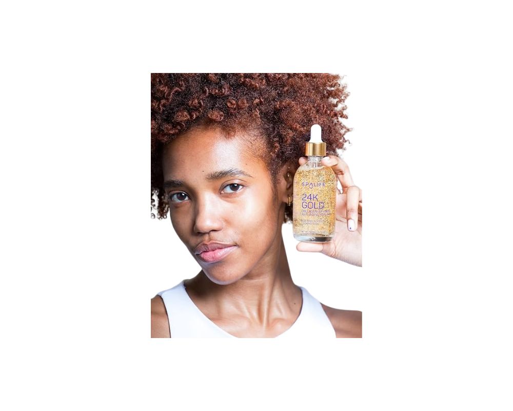 SpaLife Nourishing Anti-Aging Gold & Silver Serums (Anti-Aging 24k Gold & Collagen) 110 ml - YesMegastore
