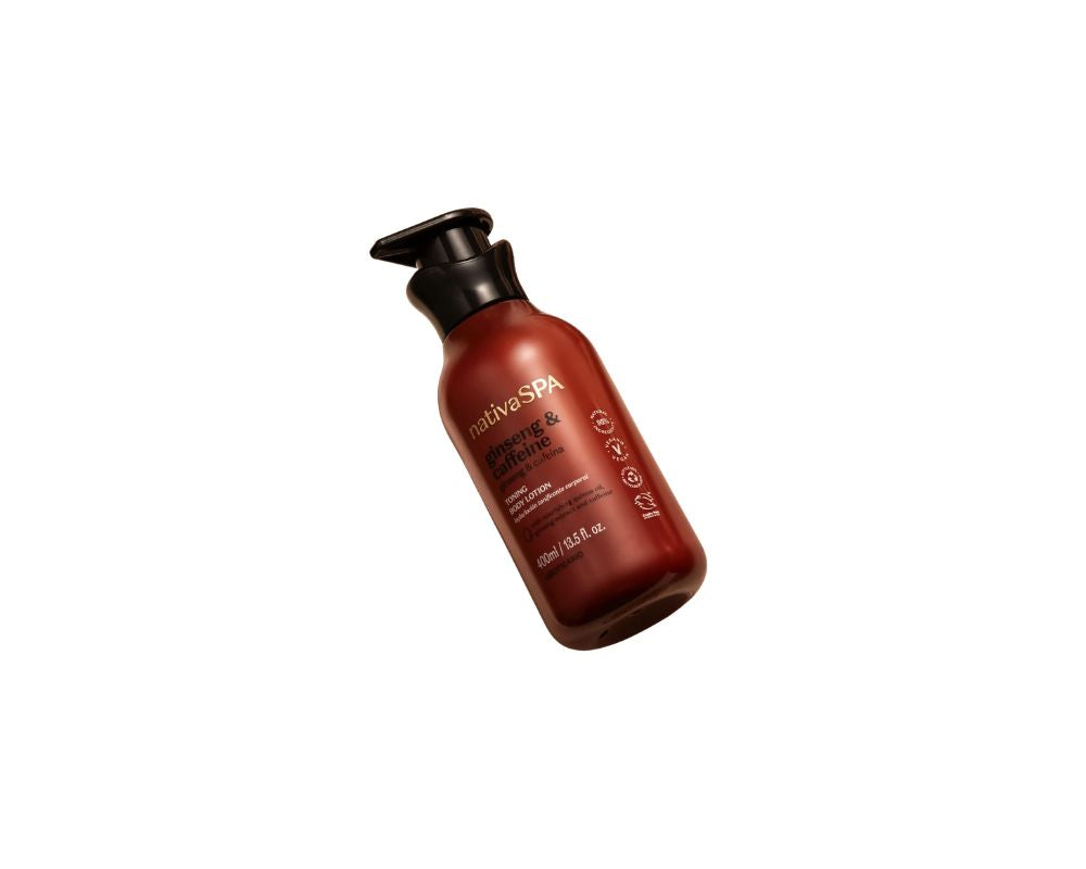 Nativa Spa Ginseng & Caffeine 400 ml: 400ml | Energize & Revitalize Your Skin - YesMegastore
