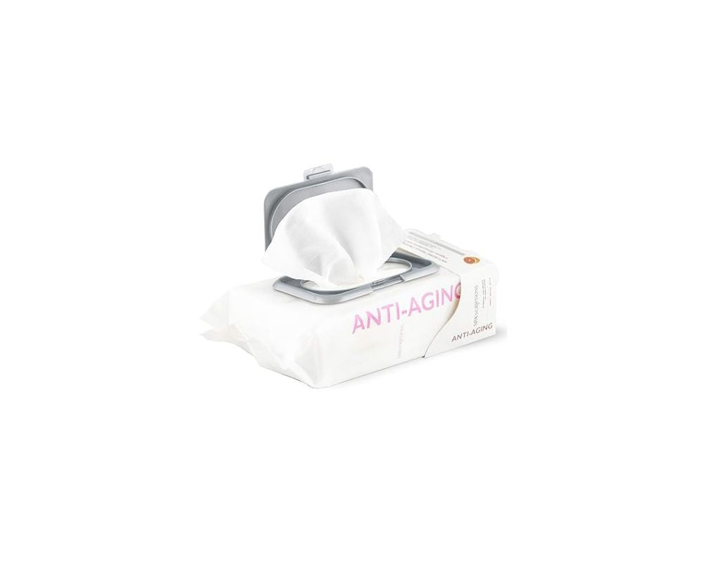 Spascriptions Anti Aging Makeup Cleansing Wipes, Top up Open, 60 Ea: Age gracefully - YesMegastore