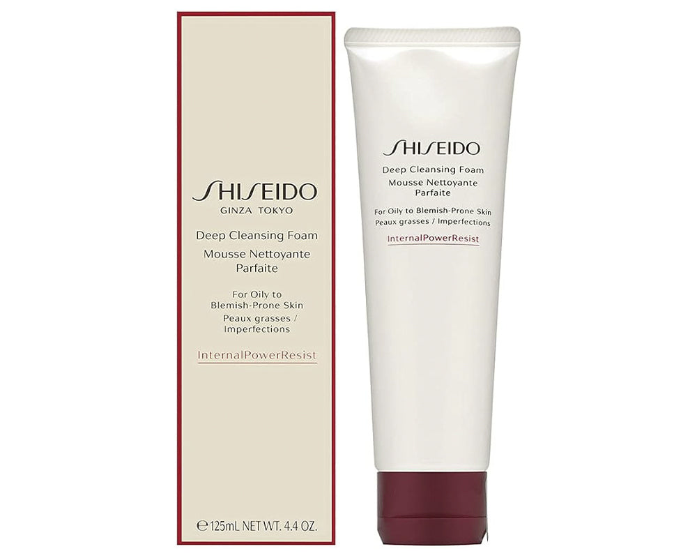 Shiseido, Deep Cleansing Foam, 125ml / 4.4oz.