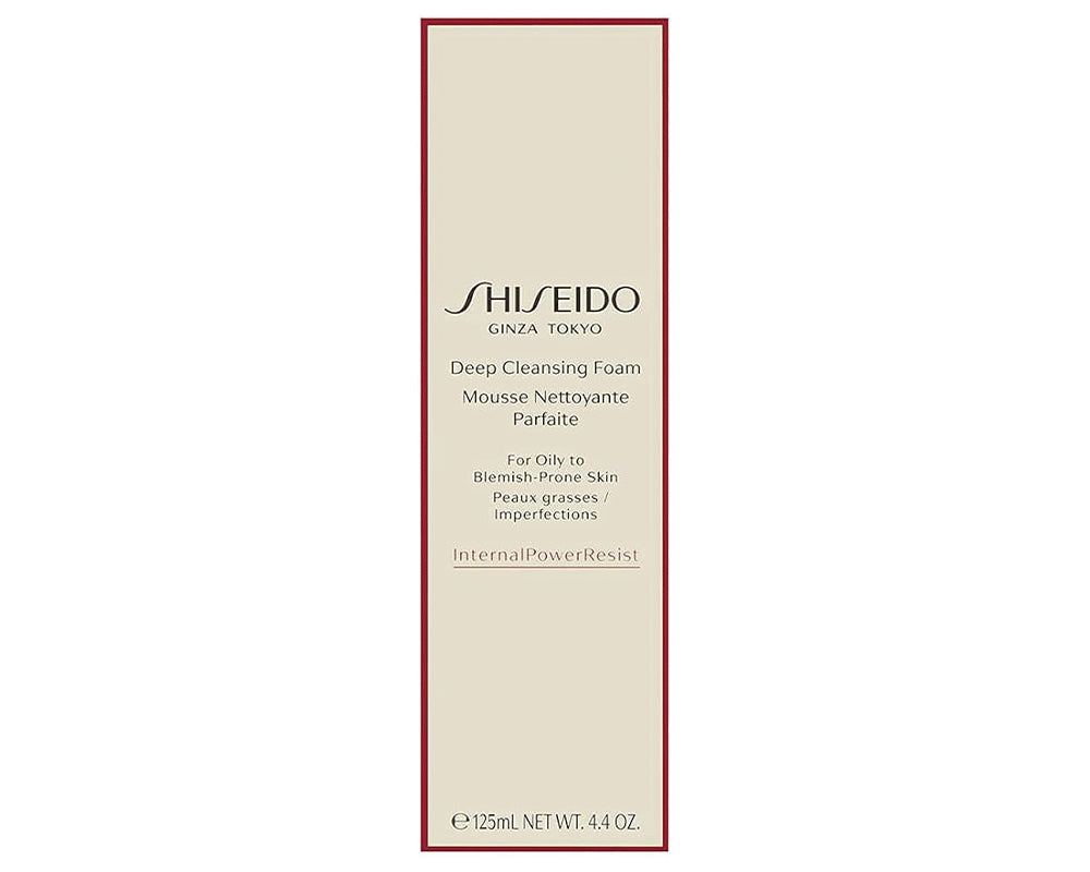 Shiseido, Deep Cleansing Foam, 125ml / 4.4oz.