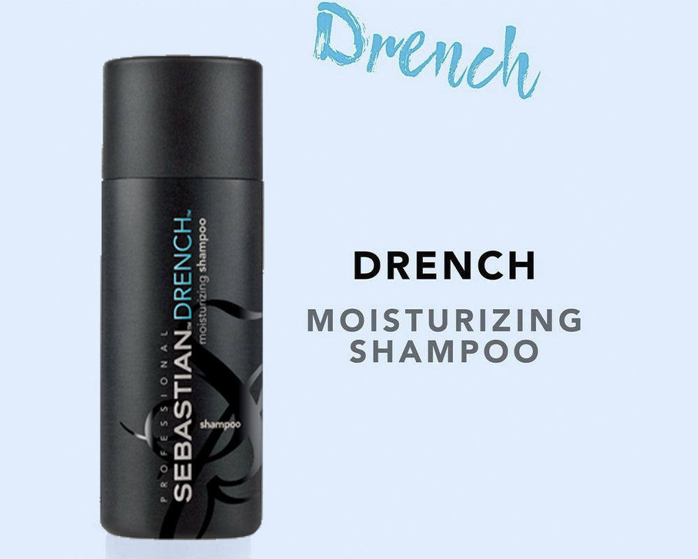 Sebastian, Drench Shampoo Mini (50ml).