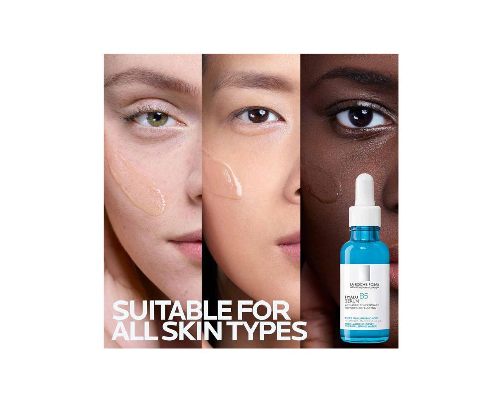 La Roche-Posay Hyalu B5 Pure Hyaluronic Acid Serum for Face: Plump, hydrate, and glow with every drop - YesMegastore