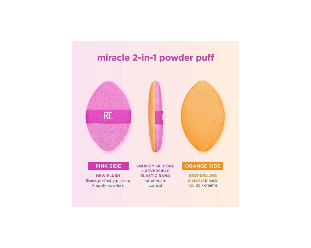 Miracle Powder Puffs - 6 Pack: Perfect your makeup, every time - YesMegastore