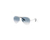 Sunglasss 0RB3625 003/3M62 Ray-Ban Silver W/ Blue Gradi