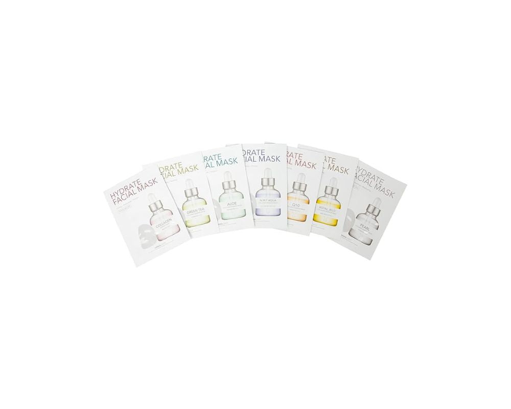 Hydrate Facil Mask - Dermal Shop - 7 Sheets Set: Replenish, rejuvenate, and radiate - YesMegastore