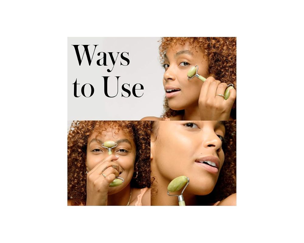 Facial Roller Revlon Natural Jade Stone: Elevate Your Skincare Routine - YesMegastore