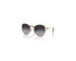 Sunglass Miu Miu OMU 53YS ZVN5D158 Pale Gold W/ Grey