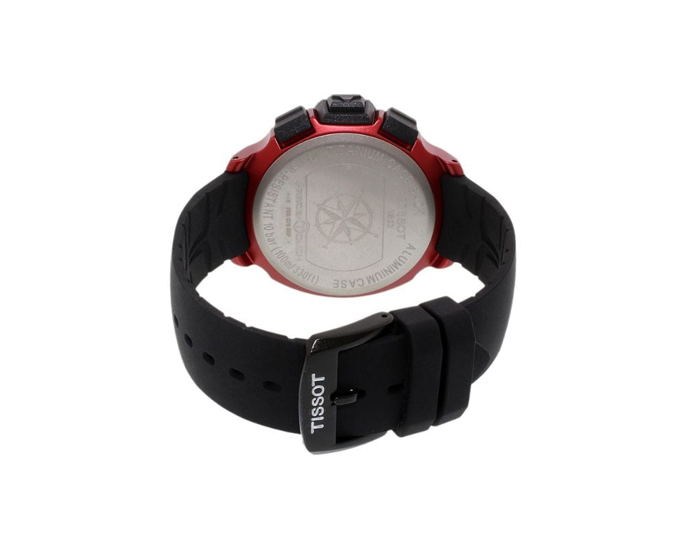 Tissot, T-Race, Touch Red Aluminium, T0814209720700.