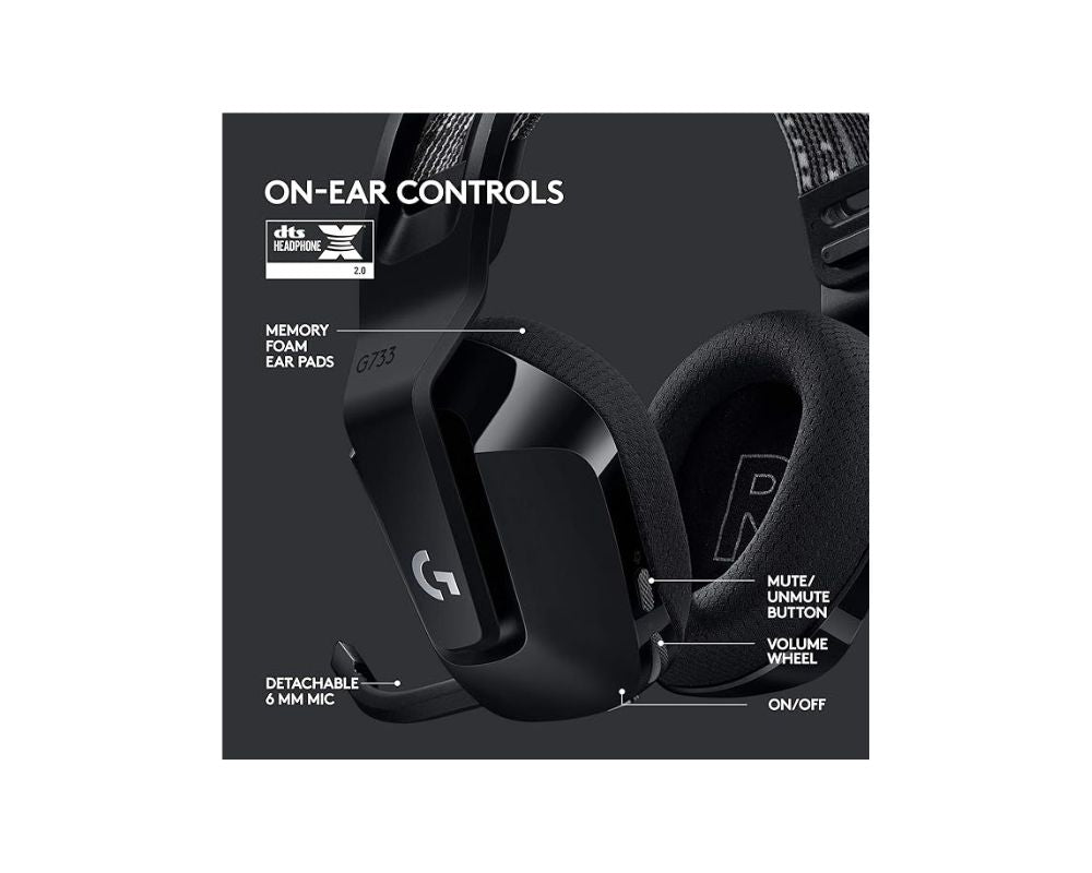 Logitech G733 Light Speed Wireless Gaming Headset