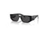 Sunglass 0PR 09ZS 1AB5S054 Prada Black W/ Dark Grey