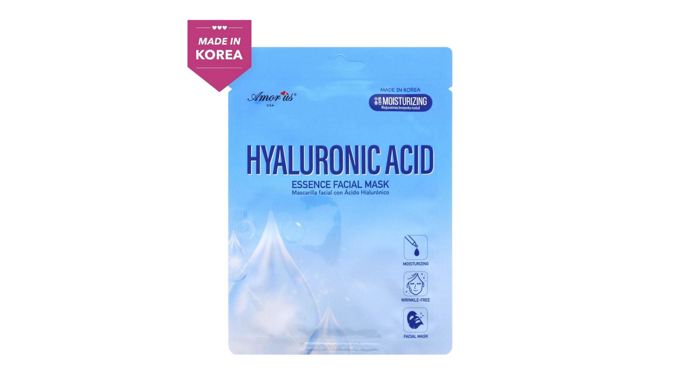 Hyaluronic Acid Essence Facial Mask by Amor Us